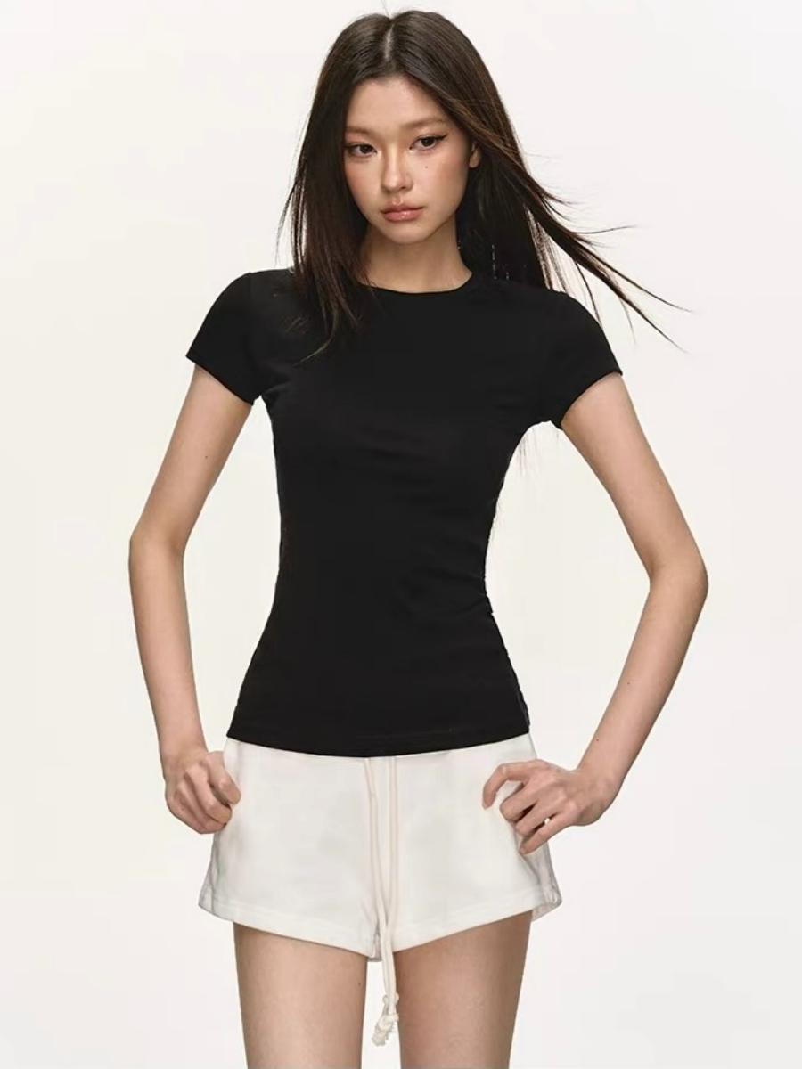 Olena Crew Neck Tee