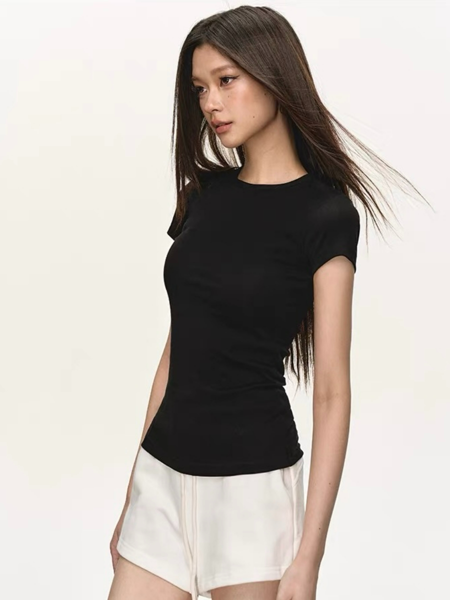Olena Crew Neck Tee