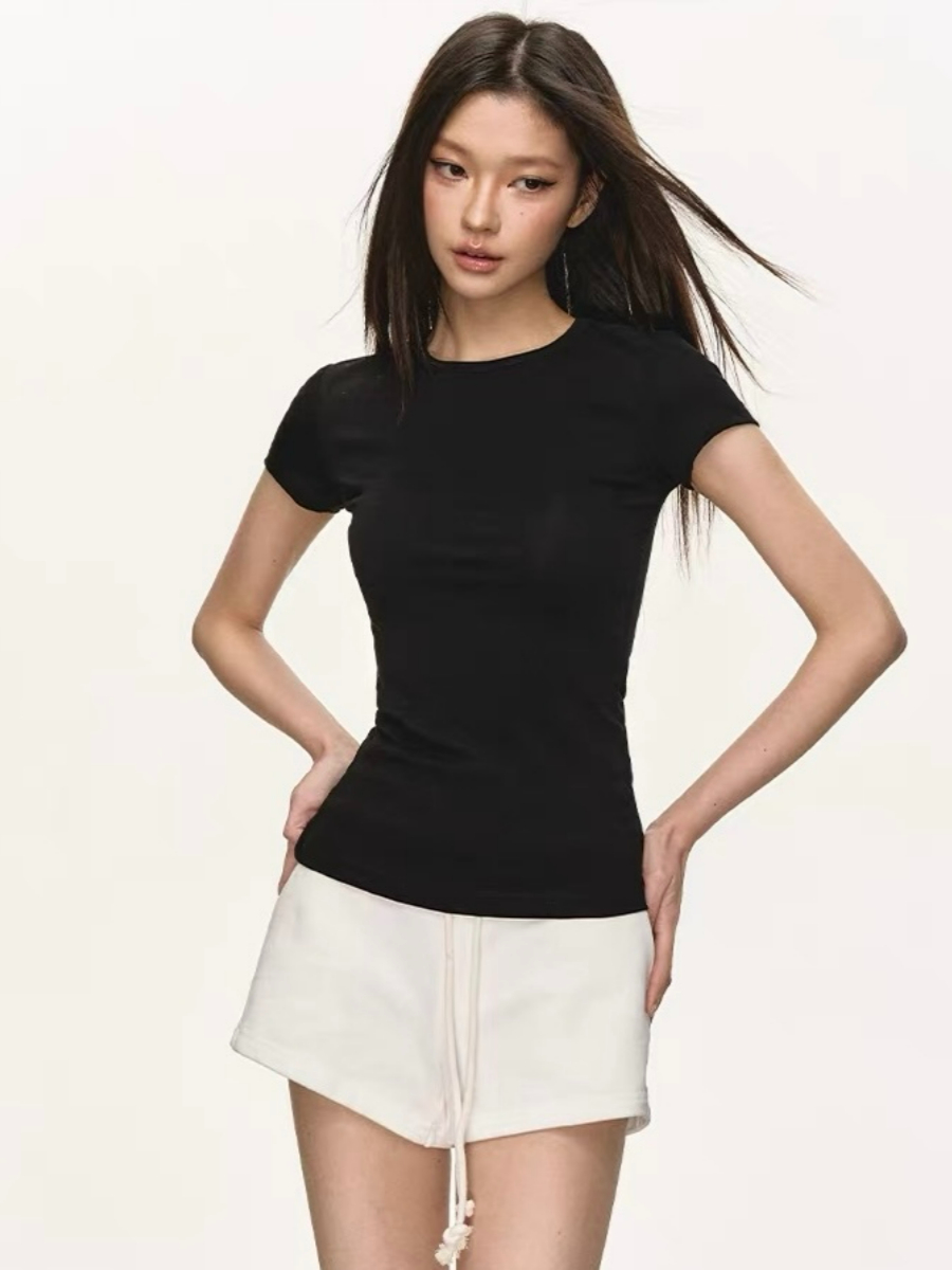 Olena Crew Neck Tee