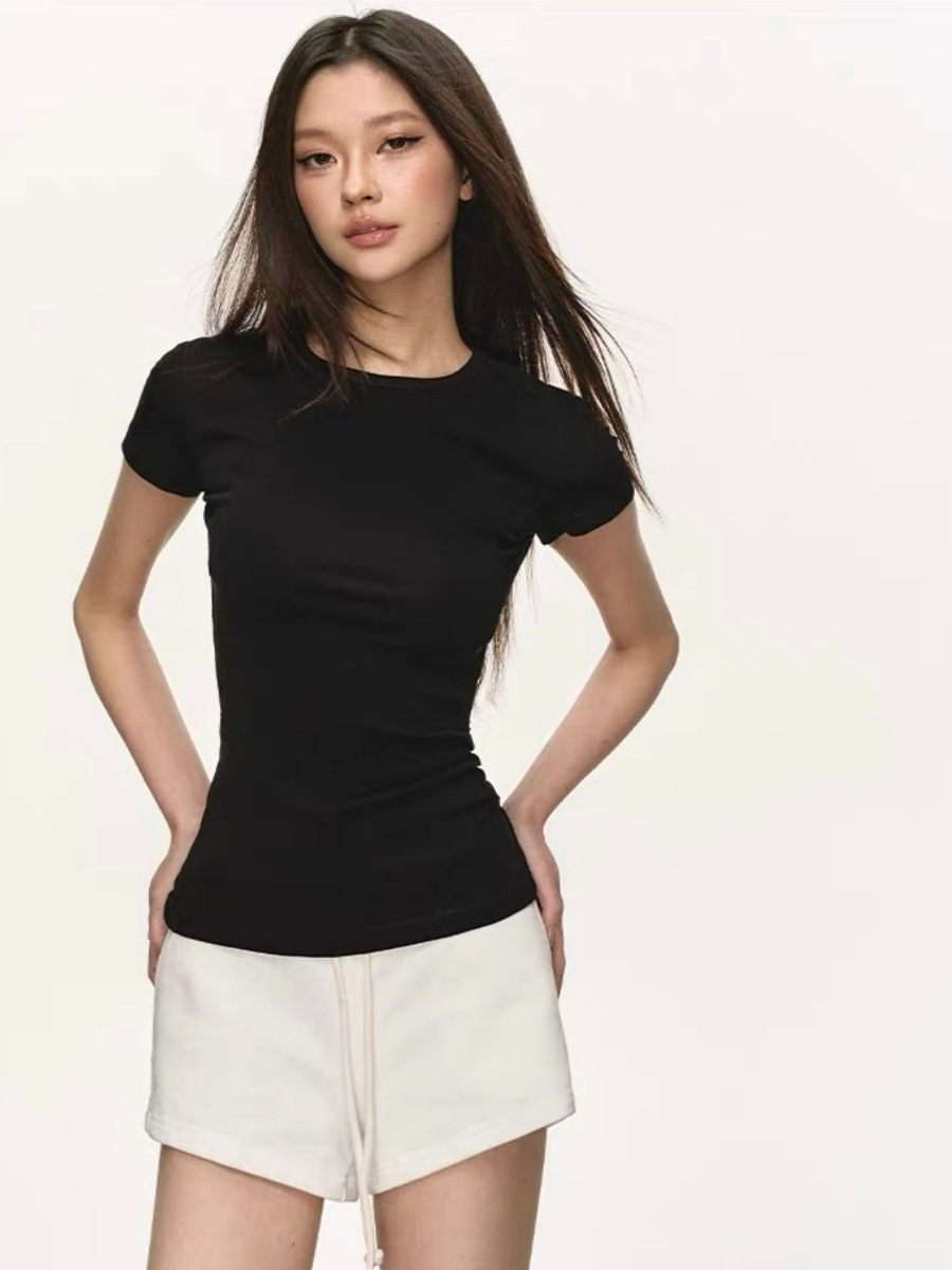 Olena Crew Neck Tee