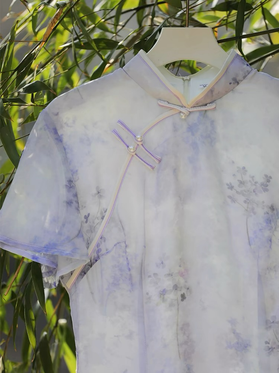 Ya An Ao Dai Cheongsam-The Black Bow-