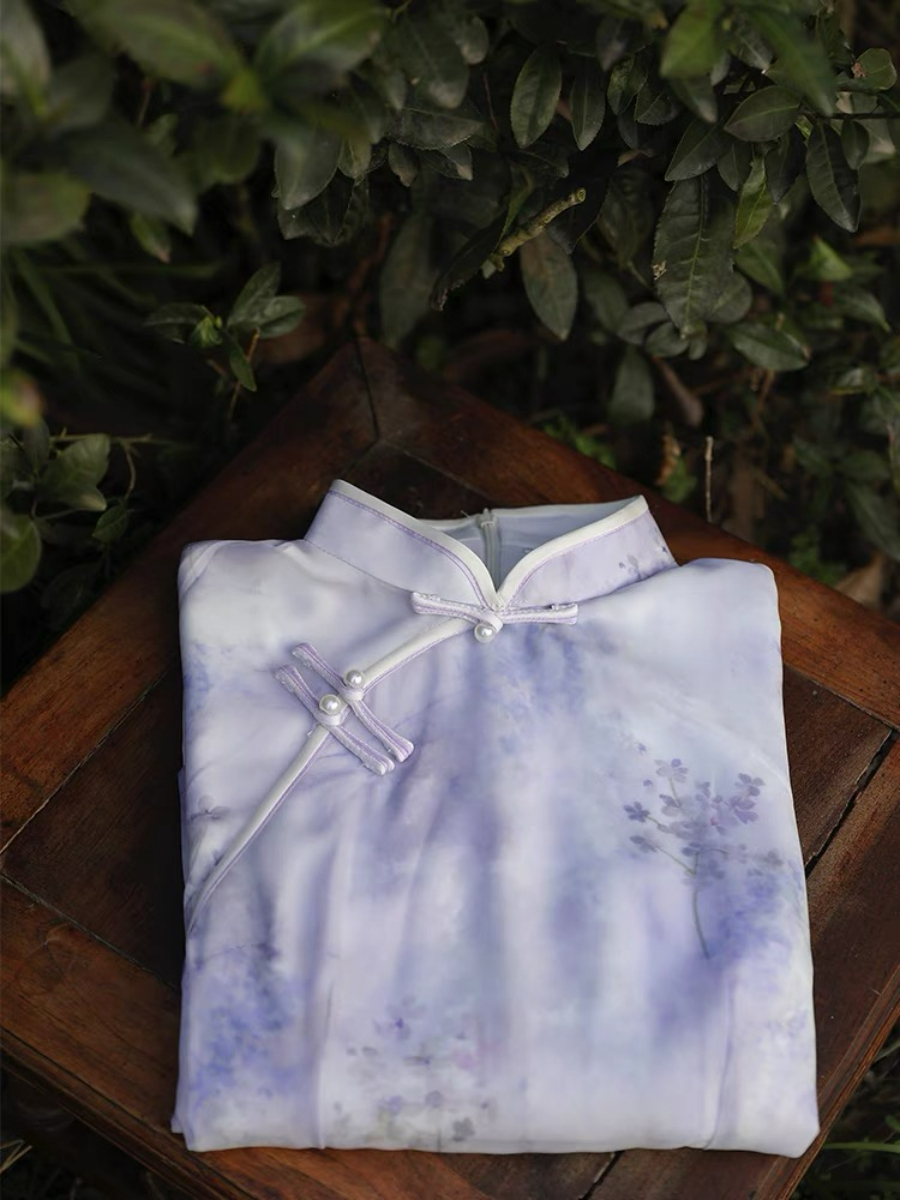 Ya An Ao Dai Cheongsam-The Black Bow-