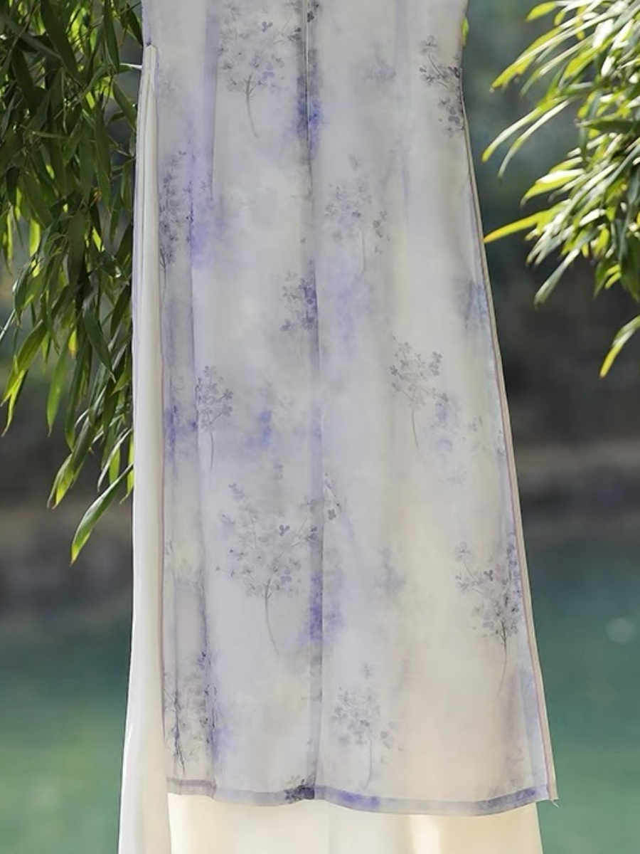 Ya An Ao Dai Cheongsam-The Black Bow-