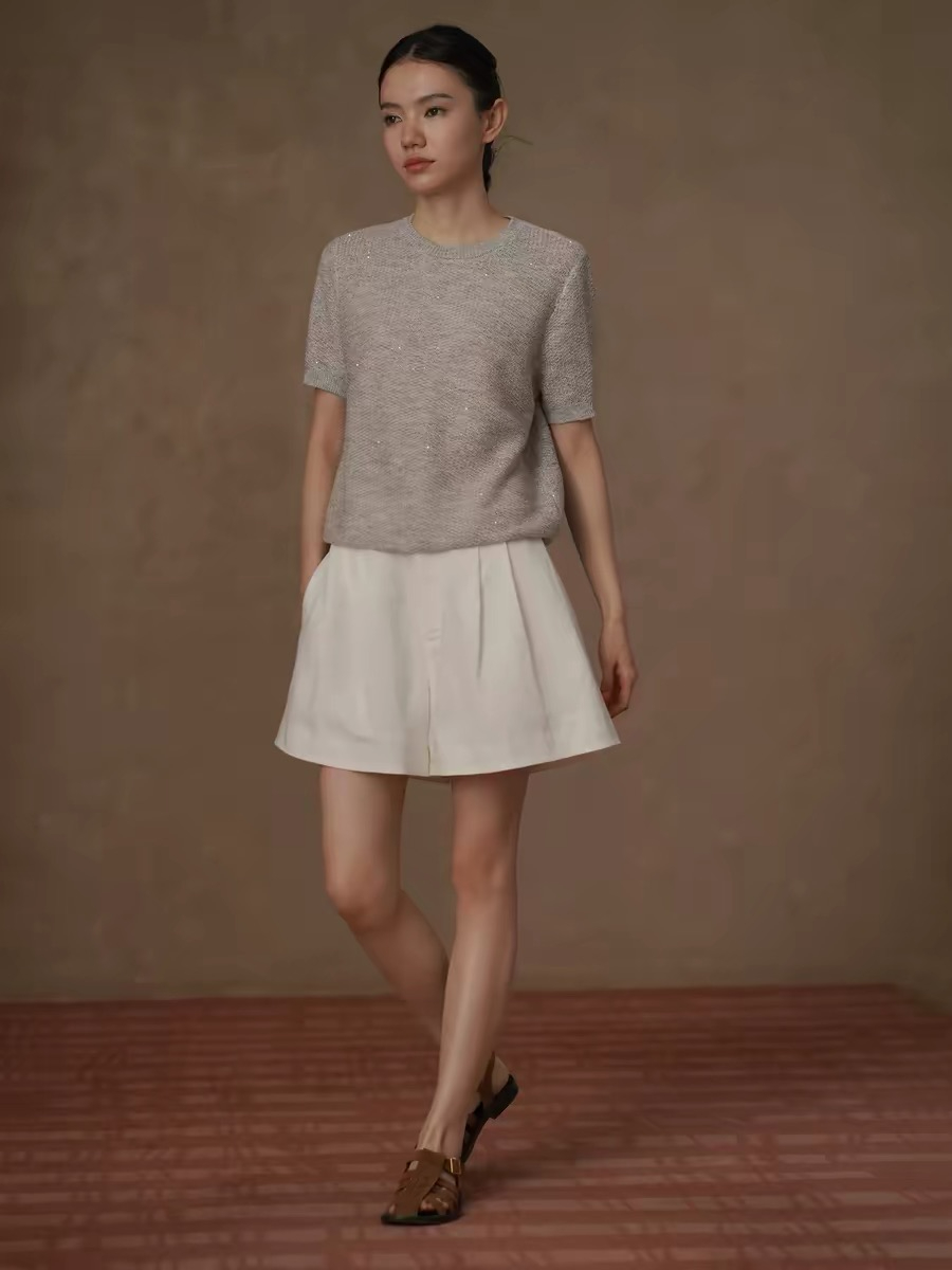 Hazel Sequin Yarn Knit Top