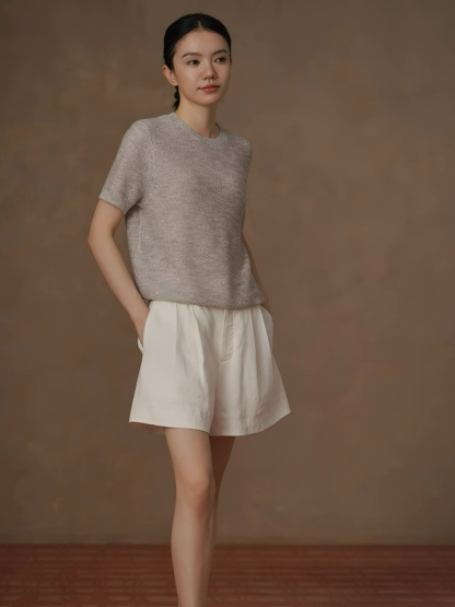 Hazel Sequin Yarn Knit Top