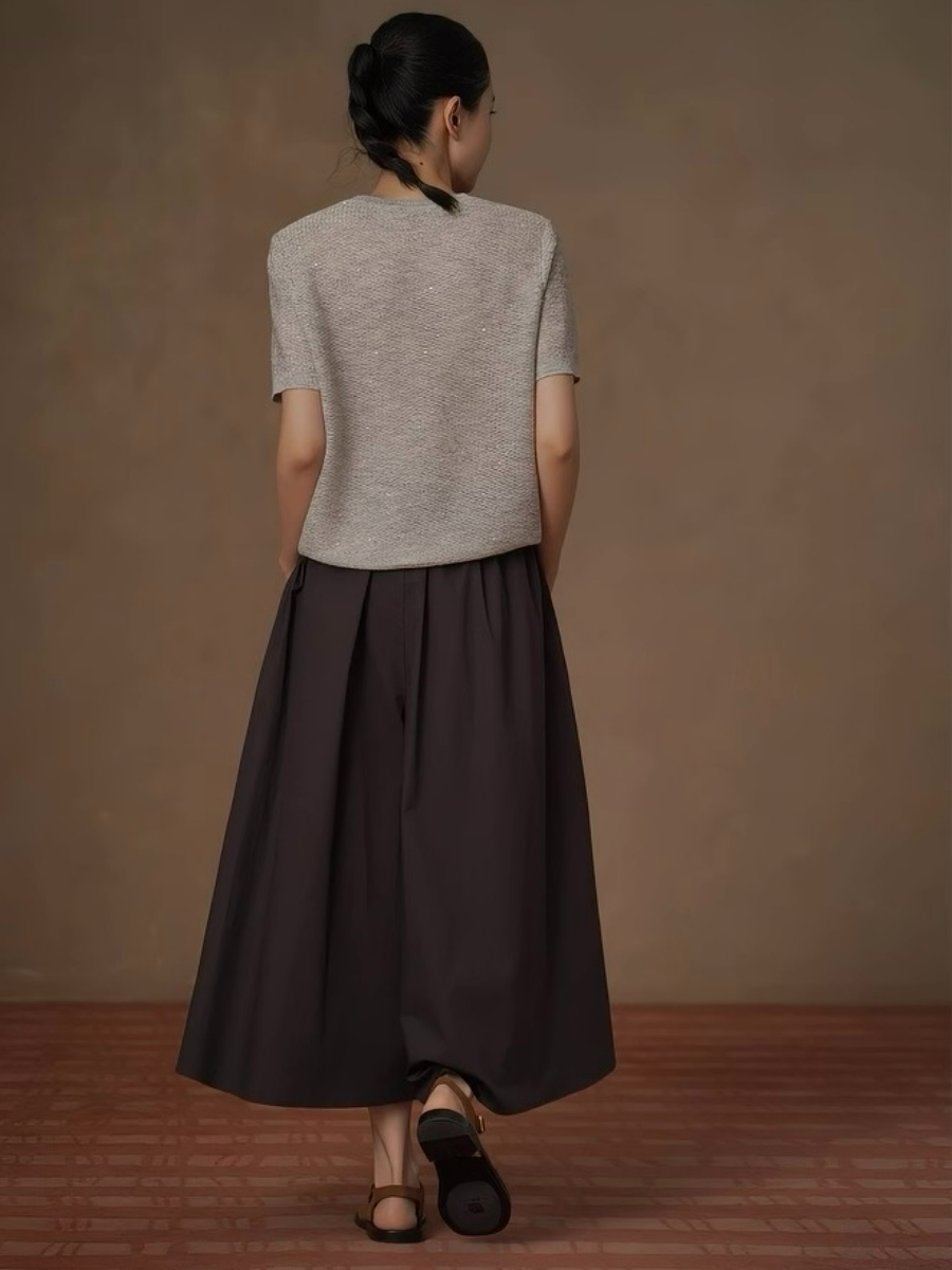 Hazel Sequin Yarn Knit Top