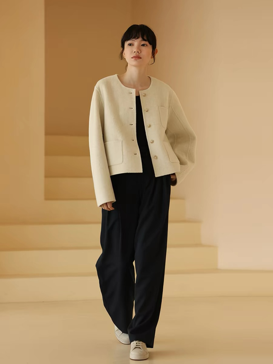 Huntter Casual Drawstring Chiffon Pants 