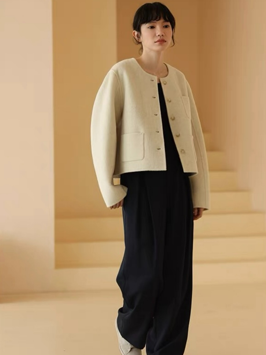 Huntter Casual Drawstring Chiffon Pants 