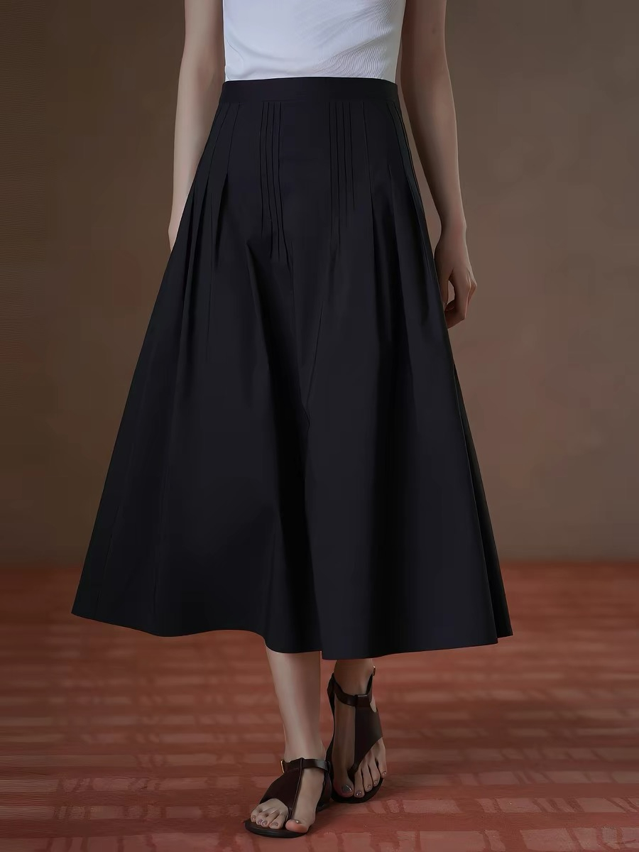 Hadley Folding Waist Bad Midi Skirt