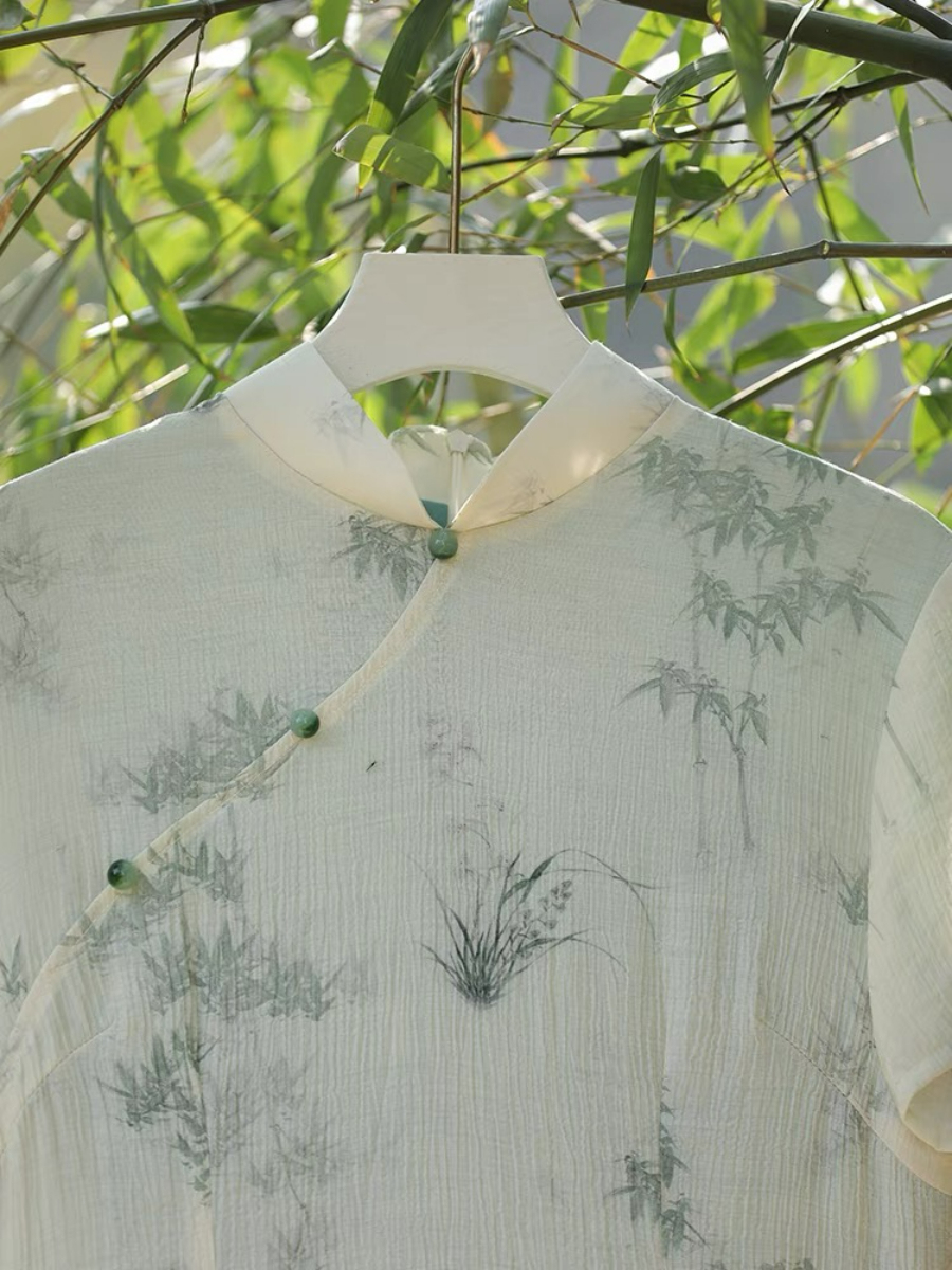 Ya Hui Ao Dai Cheongsam-The Black Bow-