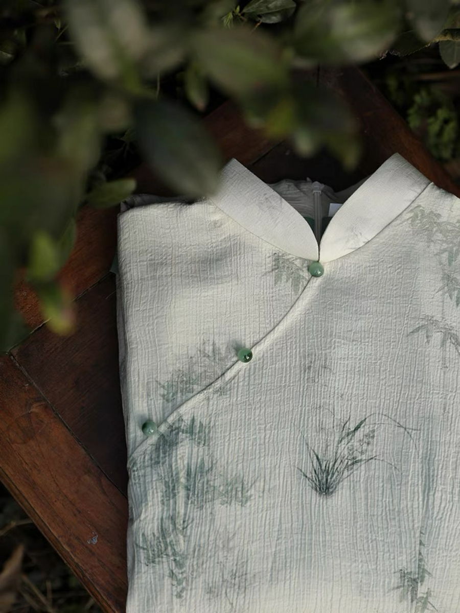 Ya Hui Ao Dai Cheongsam-The Black Bow-