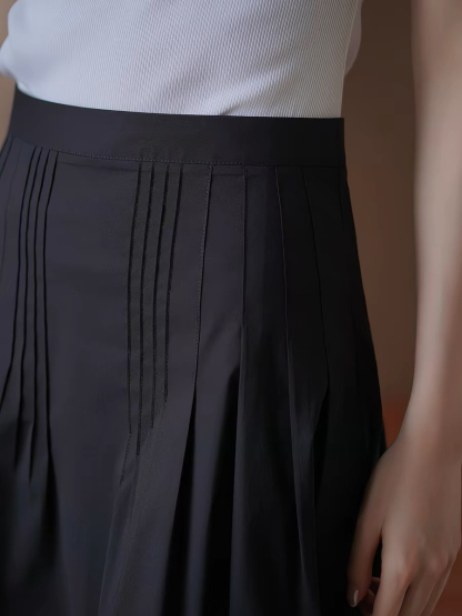 Hadley Folding Waist Bad Midi Skirt