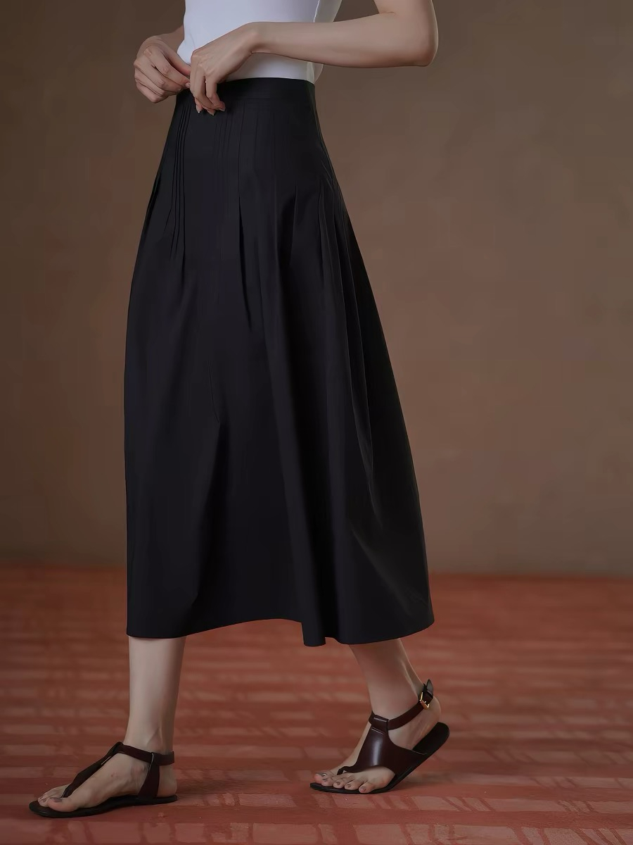 Hadley Folding Waist Bad Midi Skirt
