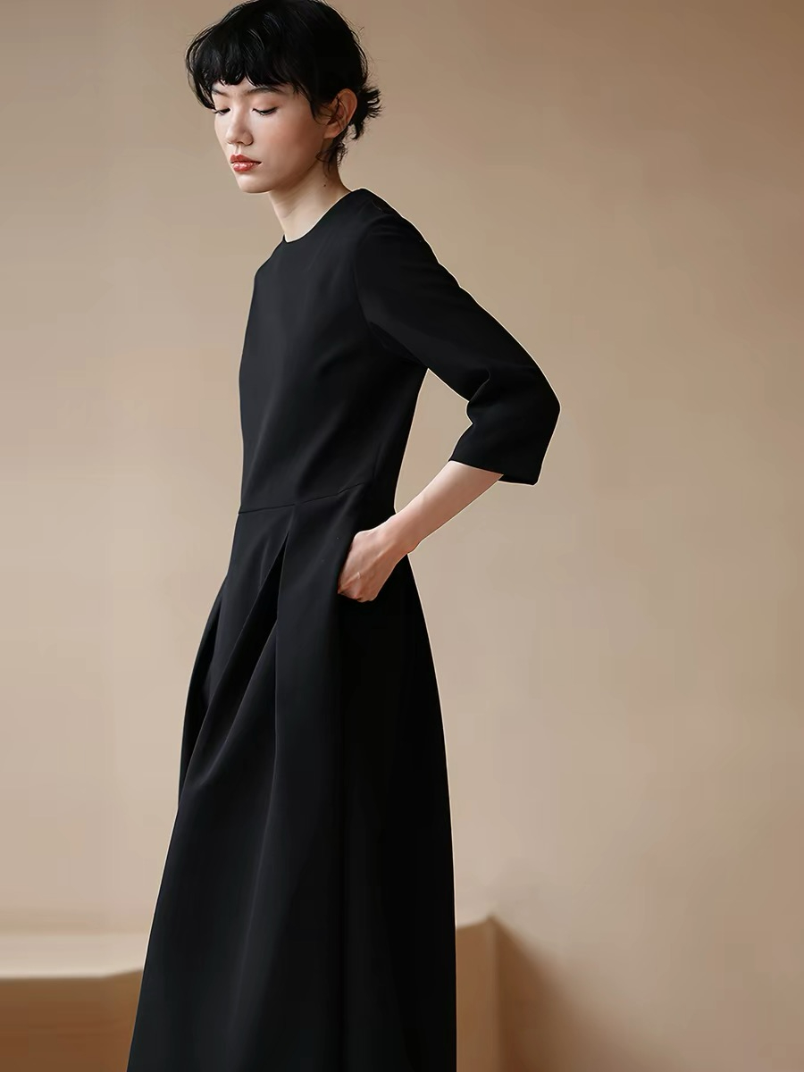 Hope Mid Sleeve Formal Dress