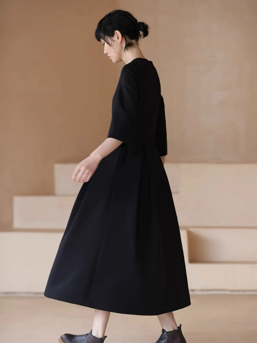 Hope Mid Sleeve Formal Dress