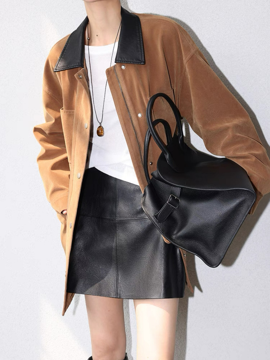 Xamoora Faux Leather Skirt