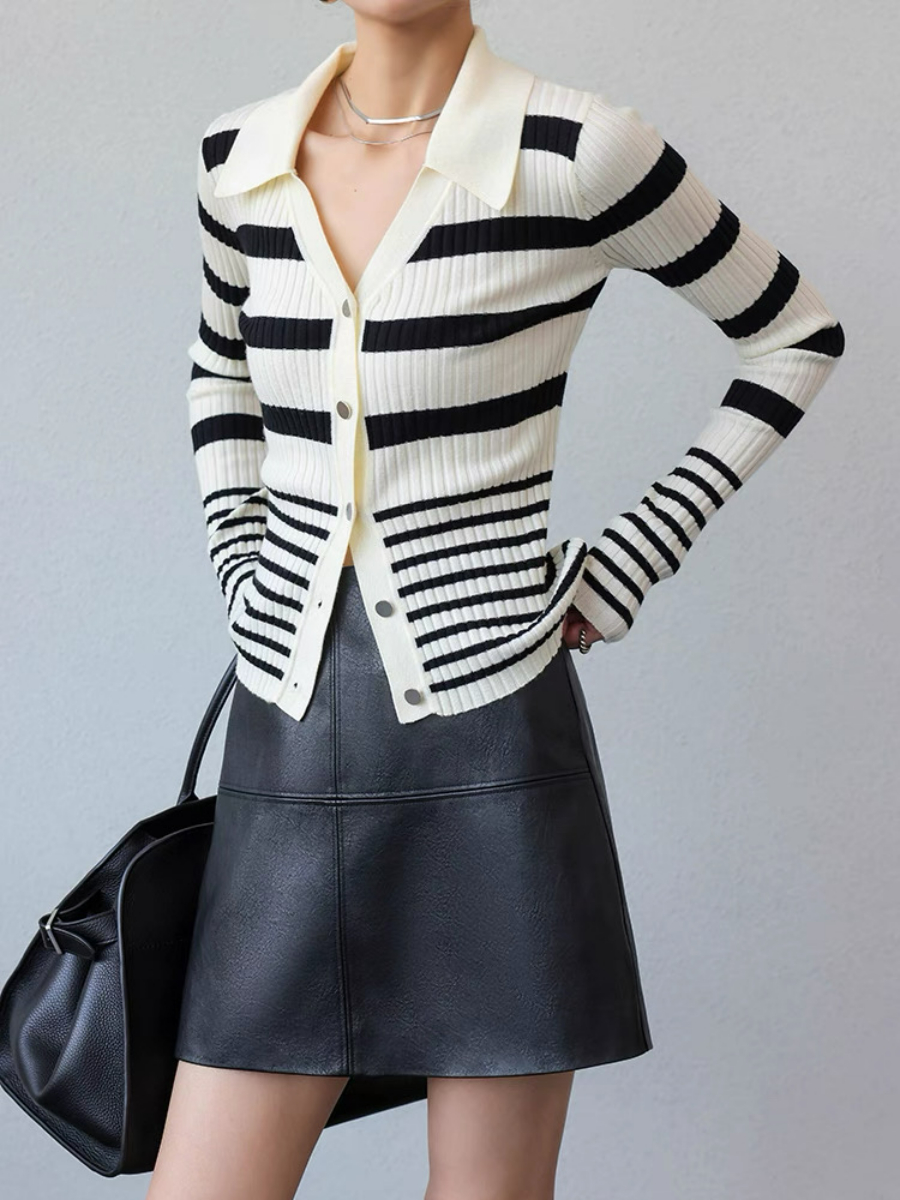 Xamoora Faux Leather Skirt