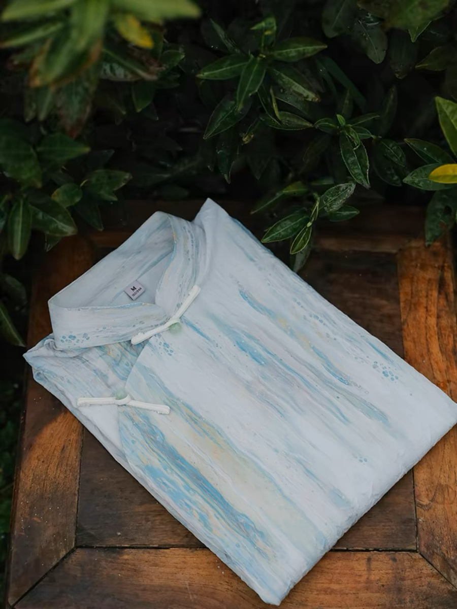 Ya Xian Full Placket Cheongsam-The Black Bow-