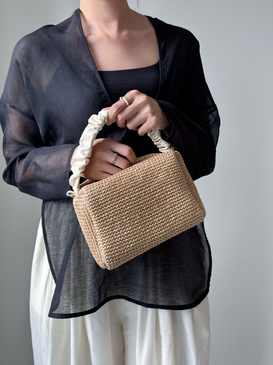 Viori Sheer Linen Top-The Black Bow-