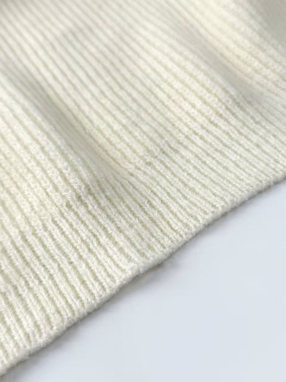 Wewe Ribbed Knit Shawl
