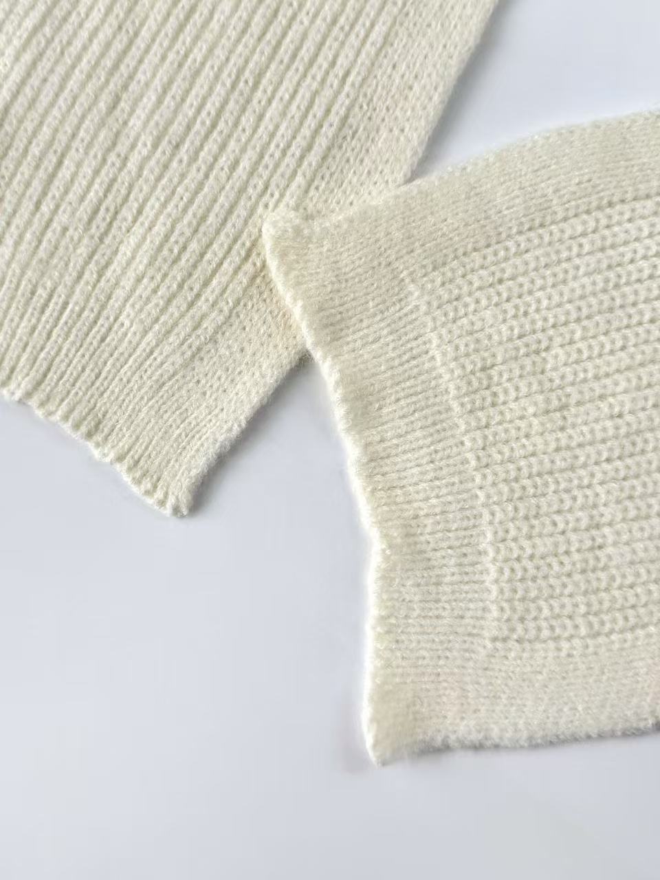 Wewe Ribbed Knit Shawl