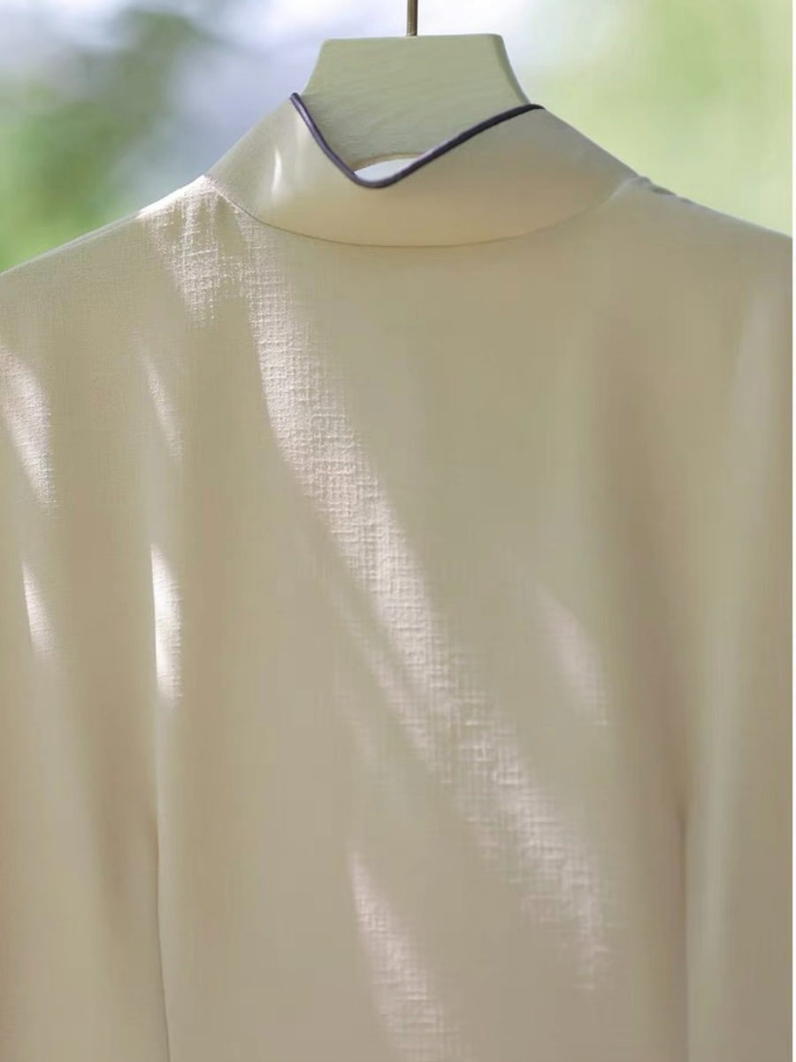 Ya Dai Full Placket Cheongsam-The Black Bow-