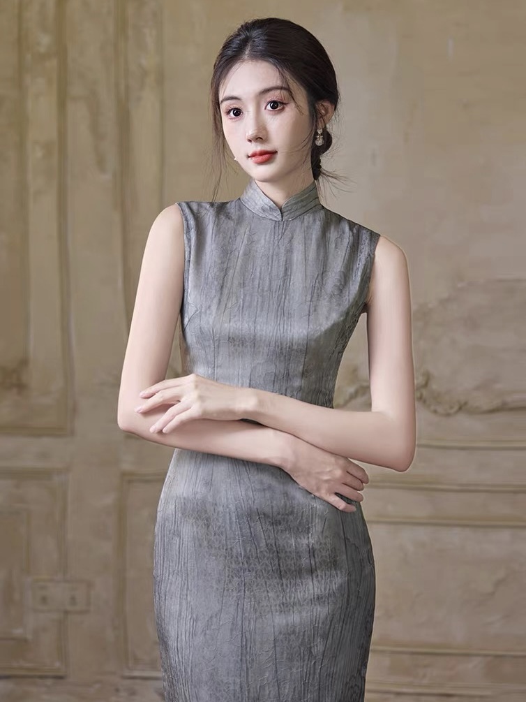 Han Bei Sleeveless Cheongsam