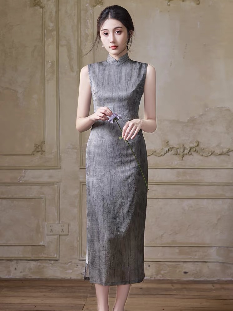 Han Bei Sleeveless Cheongsam