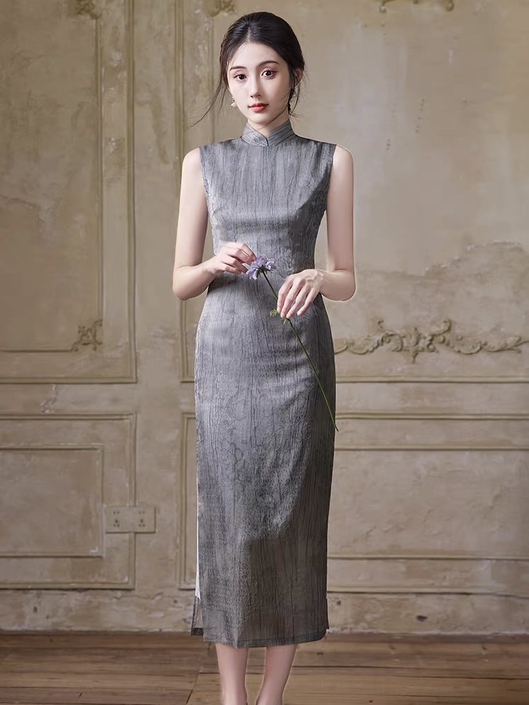 Han Bei Sleeveless Cheongsam