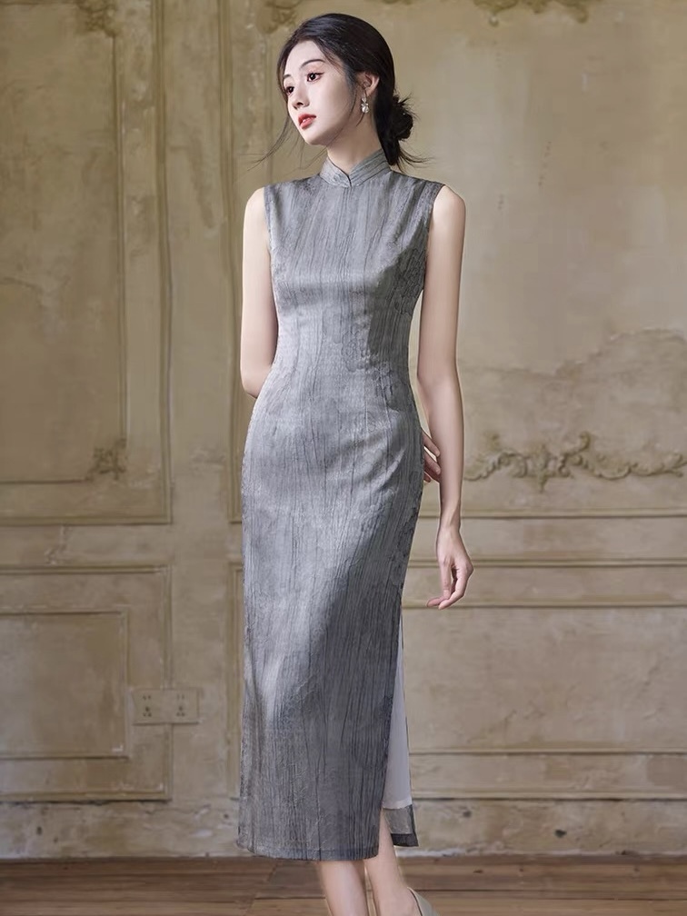 Han Bei Sleeveless Cheongsam