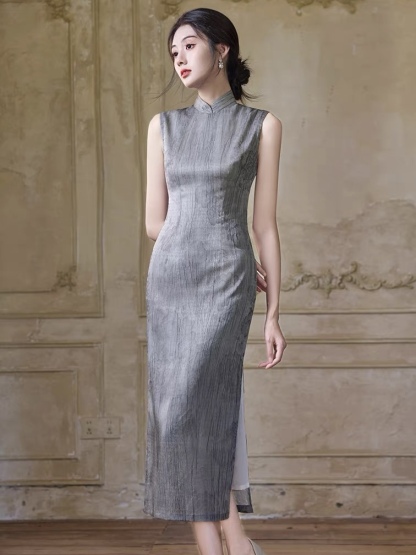 Han Bei Sleeveless Cheongsam