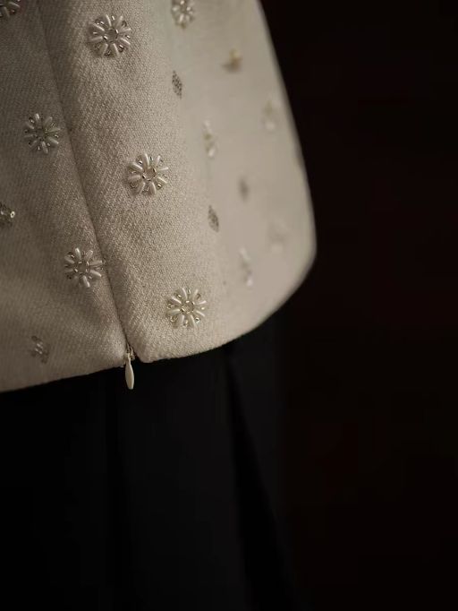Honey Sleeveless Beaded Blouse