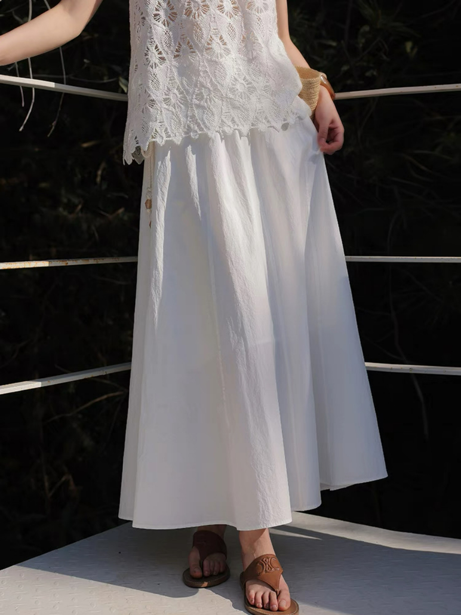 Xendaya Crochet Sleeveless Top & Skirt