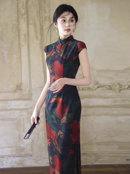 Han Di Floral Cheongsam