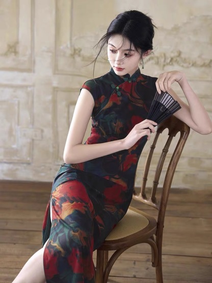 Han Di Floral Cheongsam