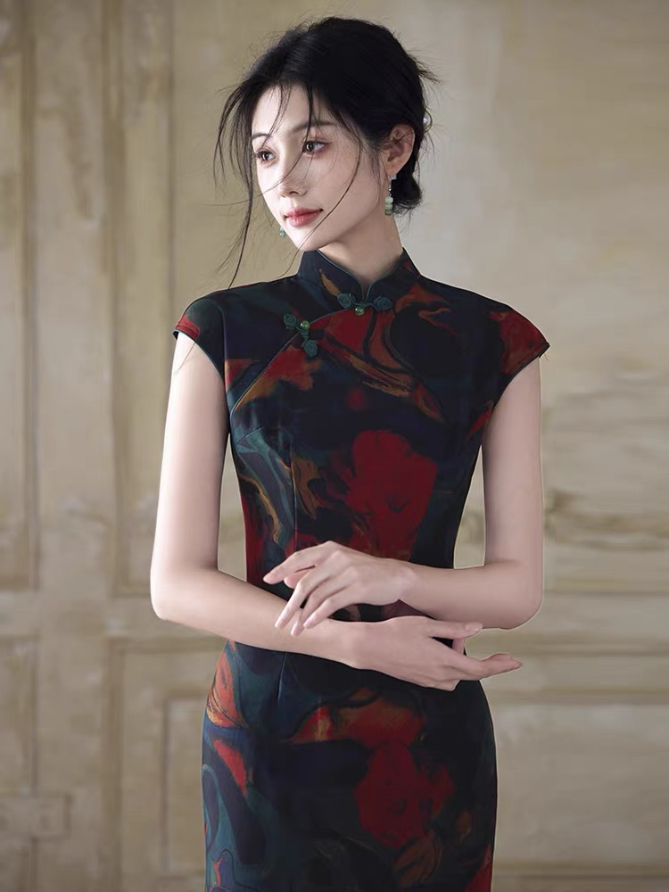 Han Di Floral Cheongsam