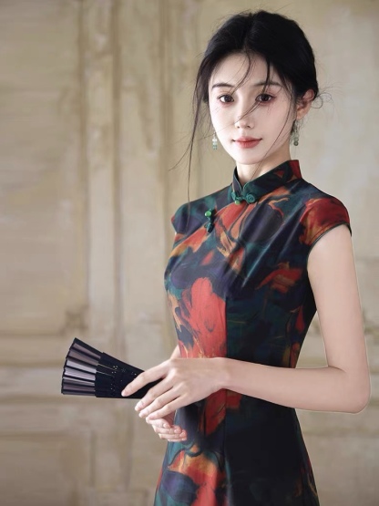 Han Di Floral Cheongsam