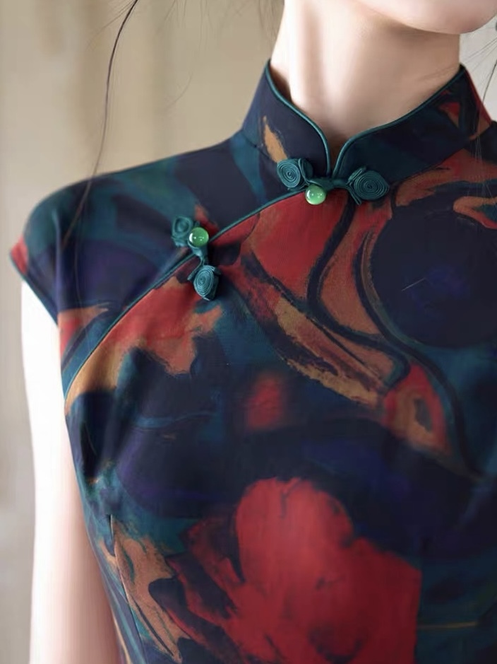 Han Di Floral Cheongsam
