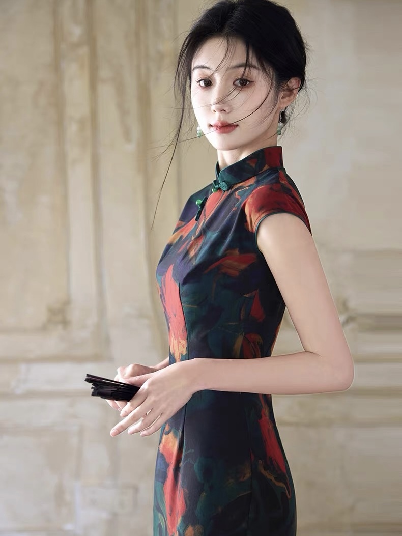 Han Di Floral Cheongsam