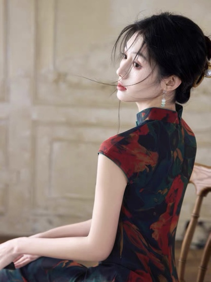 Han Di Floral Cheongsam