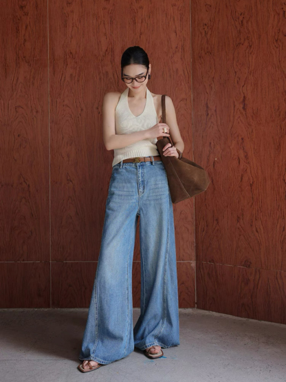 Xureila Halter Neck Knit Top