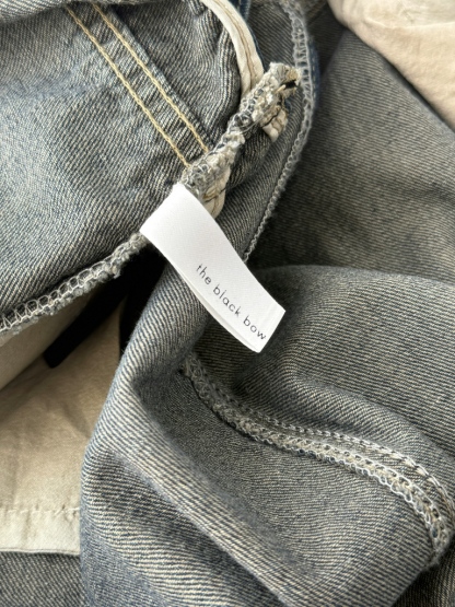 American Denim Dungaree Dress & Pezy Basic Tee