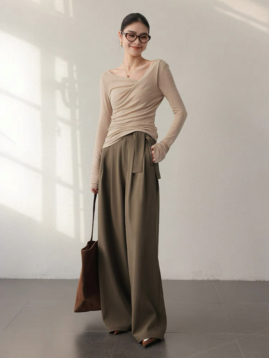 Xion Culottes with Waist Tie