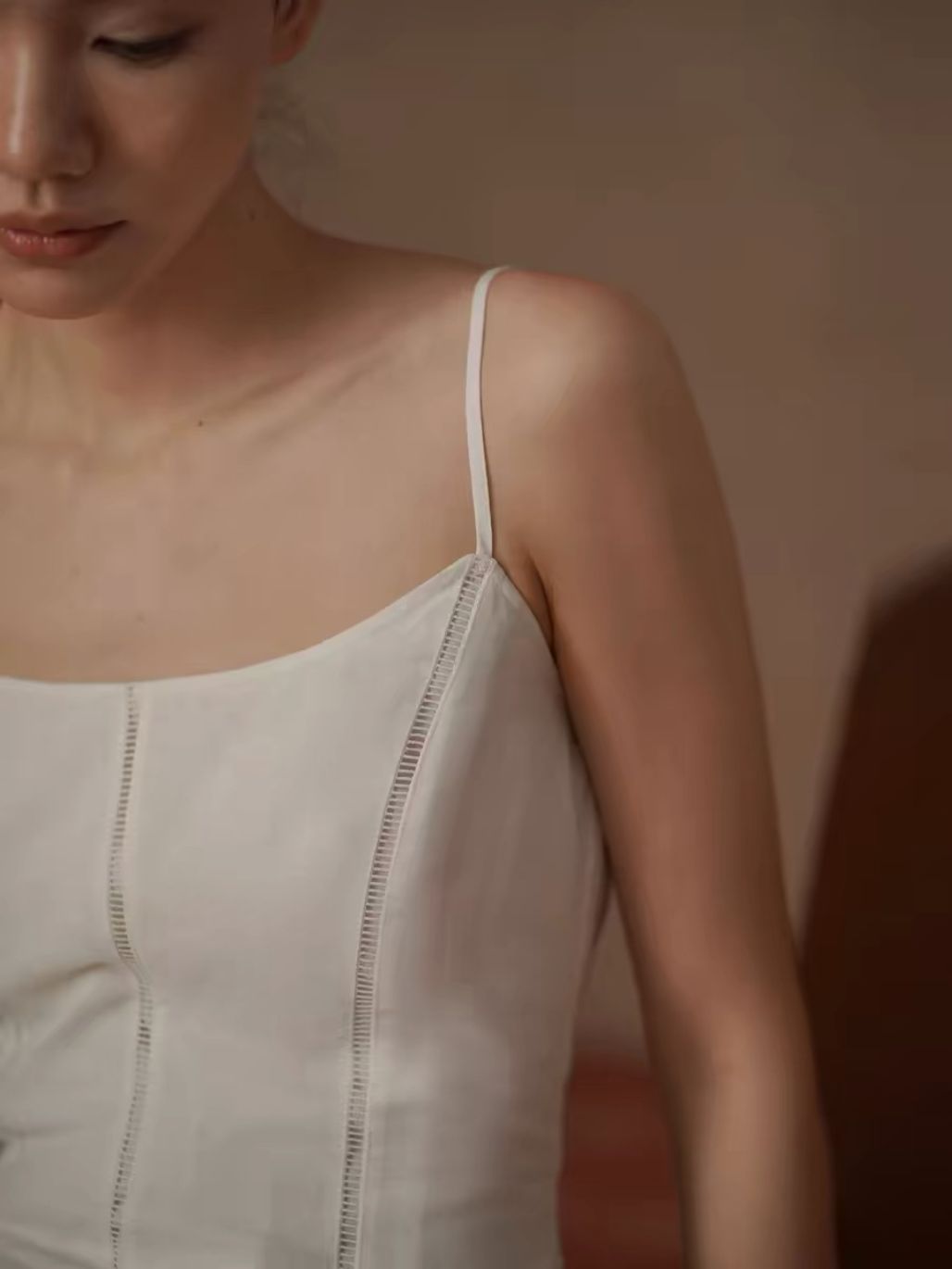 Haze Linen Strappy Dress