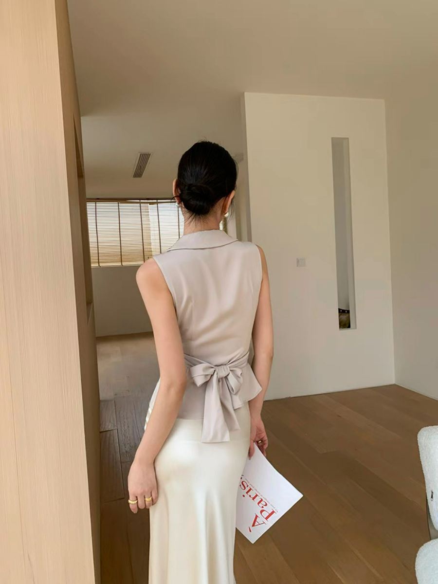 Xhury Shawl Collar Vest