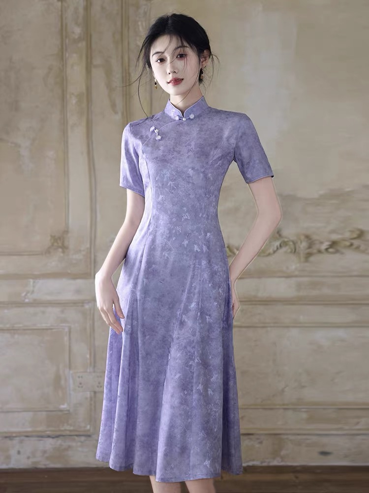 Han Er A-Line Oriental Dress The Black Bow Han Er A-Line Oriental Dress The Black Bow