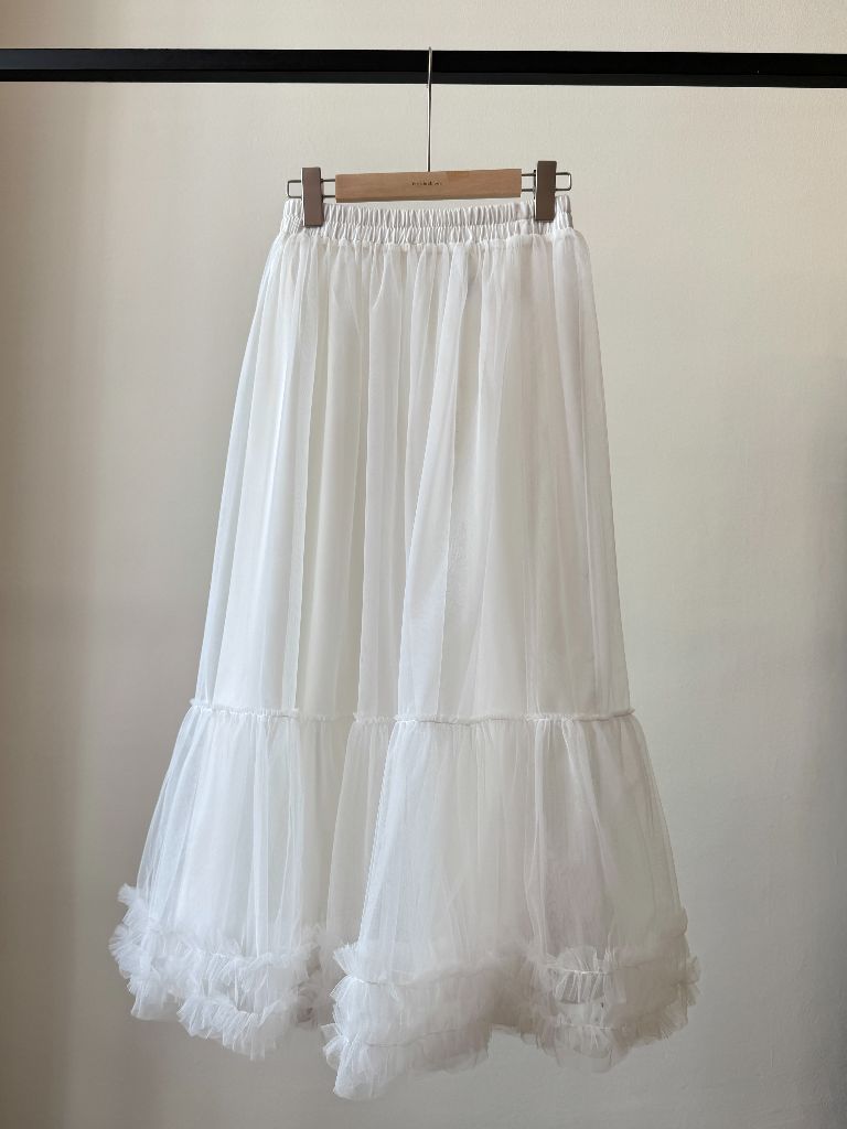 Venyce Layered Mesh Skirt