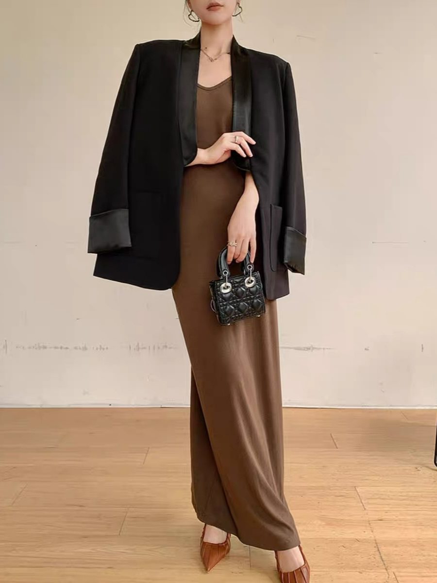 Xafay Shawl Collar Blazer