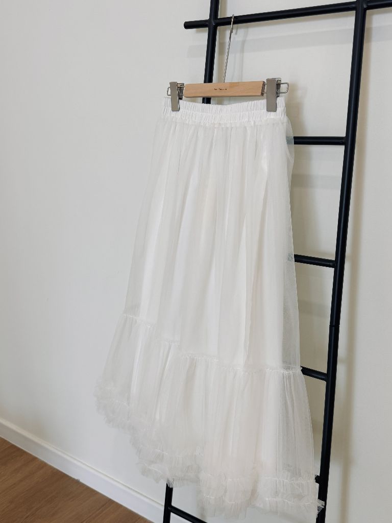Venyce Layered Mesh Skirt