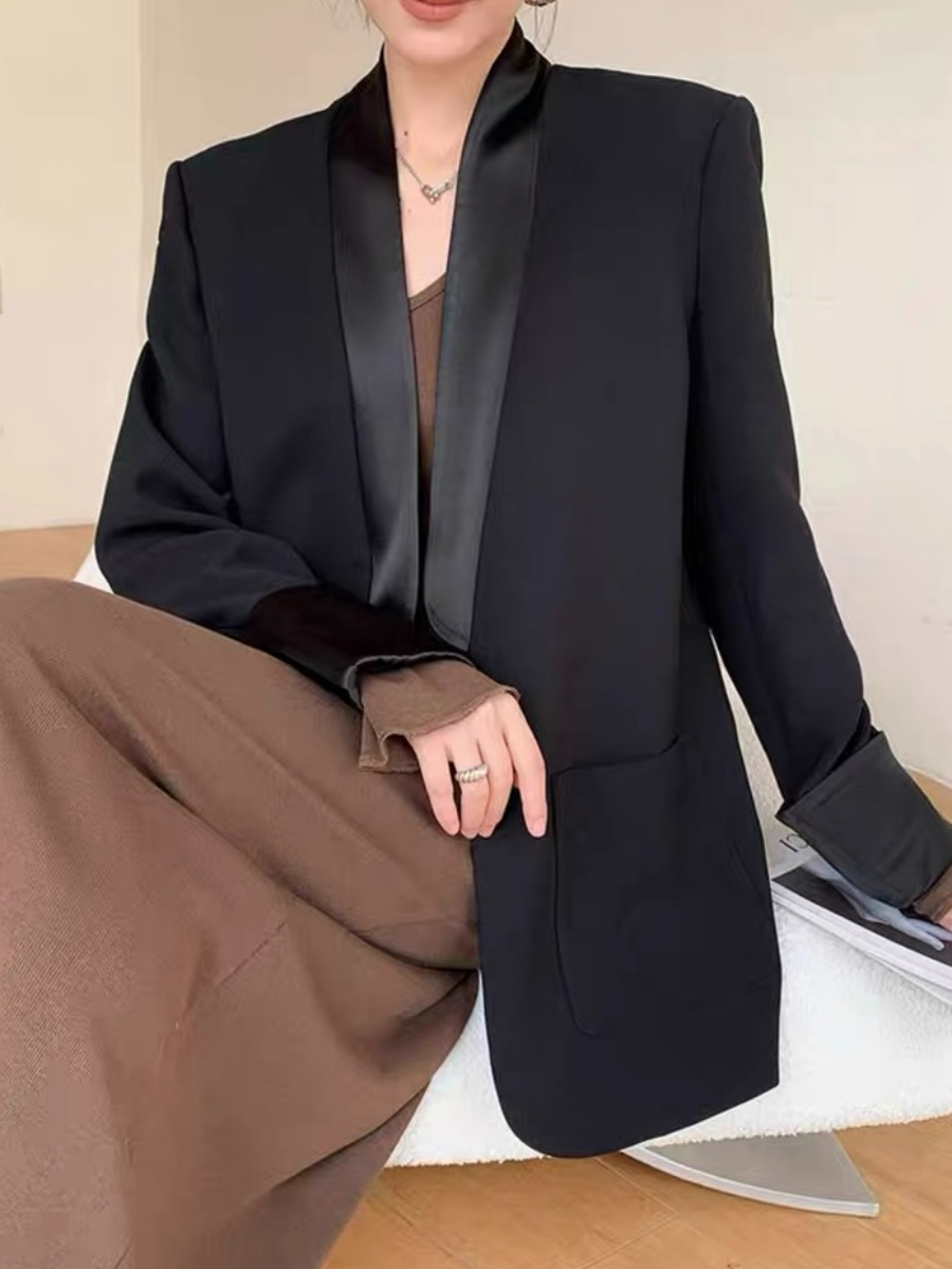 Xafay Shawl Collar Blazer